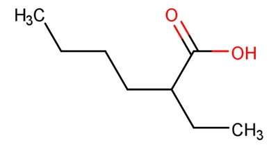 99% 2- Ethylhexanoic Acid CAS 149-57-5